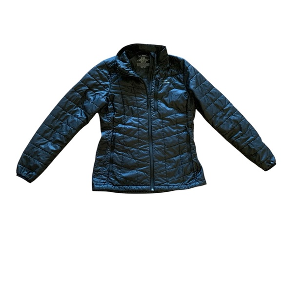 L.L.Bean PrimaLoft packaway jacket Women’s small S black - Picture 3 of 11